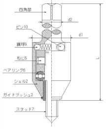 エンザート機械加工用工具の寸法表｜締結に関する総合サイト 締結.jp