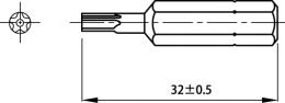 TRF5ロブ梅花専用ビット